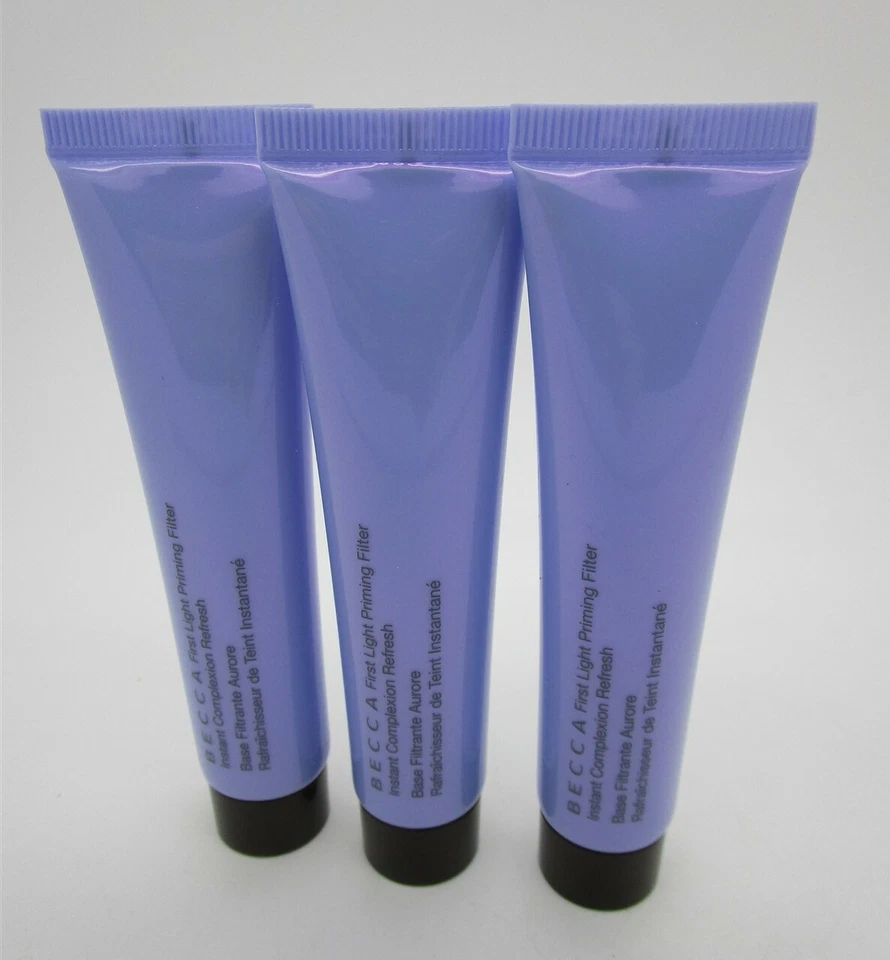 Filtro de cebado instantáneo BECCA First Light Tez Refresh 0,5 oz - Lote de 3 Foto 1 de 1