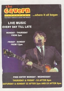 THE CAVERN-LIVERPOOL...WHERE IT ALL BEGAN-THE MOST FAMOUS CLUB IN THE WORLD - Imagen 1 de 2