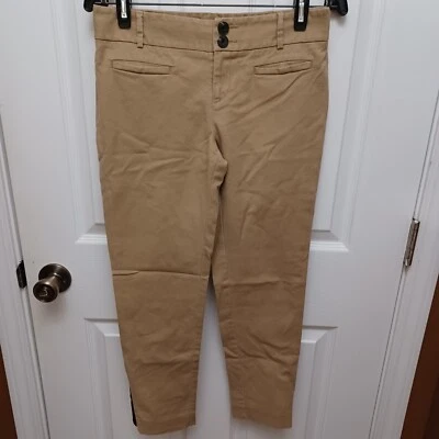 WOMEN'S CARTONNIER CHARLIE ANKLE KHAKI  PANTS SIZE 2 - Image 1 of 4