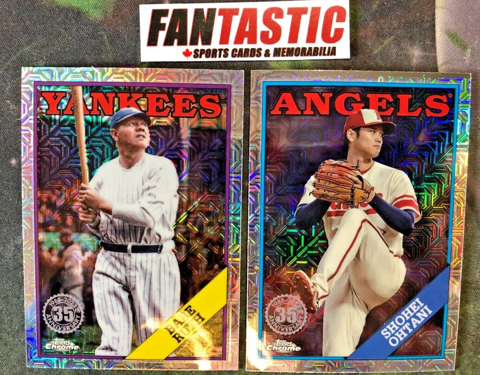 2023 Topps Update Series Insert Card YOU PICK Silver Pack 1988 Chrome Mojo - Image 1 of 2