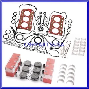 M46 MCW MCX Engine Overhaul Rebuild Kit For Porsche Panamera 4 3.6L V6 97 - Picture 1 of 12