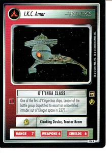 STAR TREK CCG THE MOTION PICTURES RARE CARD I.K.C. AMAR - Bild 1 von 1