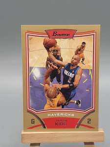 2008-09 Bowman Gold #2 Jason Kidd /50 HOF