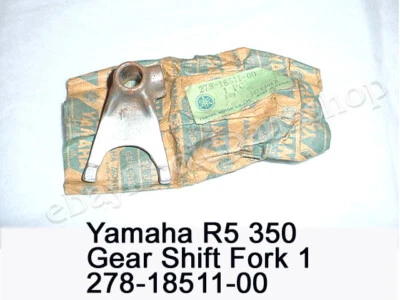 Yamaha DS7 R5 Shift Fork 1 NOS R5B R5C Cam Shift Gear Shifter 278-18511-00 Foto 1 de 3