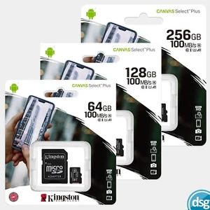 Kingston Micro SD Memory Card SDHC SDXC TF Class 10 A1 64GB 128GB 256GB UK - Picture 1 of 11