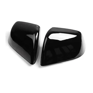 2PCS Rear View Mirror Cover Side Glossy Black Decor Trim Caps for Tesla model Y - Picture 1 of 11