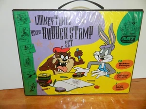 LOONEY TUNES Deluxe Rubber Stamp Set Vintage 1995 - Bild 1 von 6