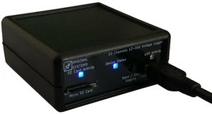 Voltage Logger - Voltage Data Acquisition - 10 Channels 12-bits - SD-Card - USB - Picture 1 of 9