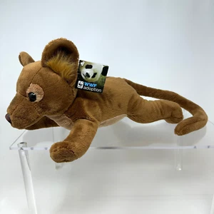 Peluche Fossa World Wildlife Fund WWF Artists Inc Madagascar RARO - Foto 1 di 11