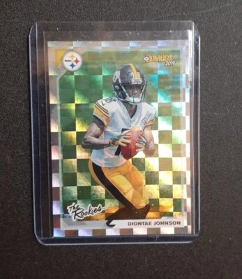 2019 DONRUSS FOOTBALL CARD.   DIONTAE JOHNSON.. THE ROOKIES.. TR-27 - Image 1 of 3