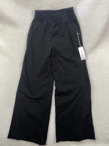 AG Adriano Goldschmied Wide Leg Black Trouser Pants Women’s Size XS - Picture 1 of 9