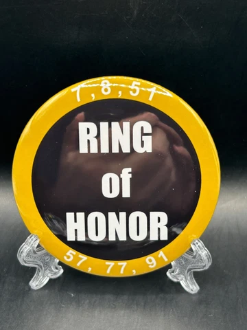New Orleans Saints SPORTS BADGE-Classic Who Dat Collectible-RING OF HONOR Cover