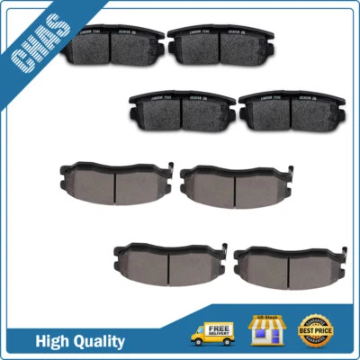 Front And Rear Ceramic Brake Pads For Saturn Vue Suzuki XL-7 2008 2009 2010 - Image 1 of 4