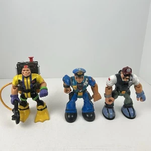 Rescue Heroes Konvolut 3 Fisher Price Actionfiguren - Bild 1 von 9