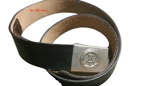 Ceinturon cuir+boucle Ex-Allemagne de l'Est-NVA ( Longueur 100 cm )📌5a. - Imagen 1 de 5