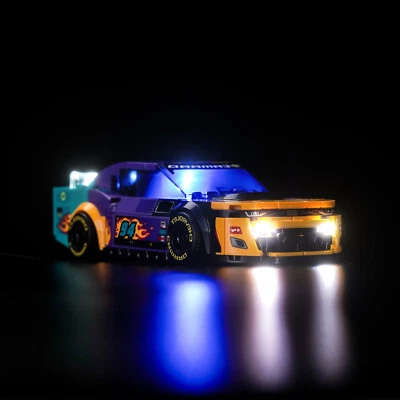 LocoLee LED Licht Kit für LEGO 76935 NASCAR® Next Gen Chevrolet Camaro ZL1 Licht