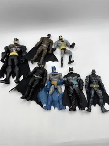 Vintage Dc Batman Lot Of 7 Various Sizes And Years - Picture 1 of 22
