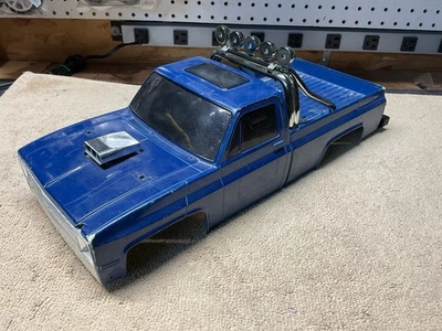 Tamiya Clodbuster VINTAGE Body Chevrolet Grill & Tailgate Rollbar GREAT SHAPE !! - Image 1 of 4