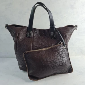 Marks & Spencer Autograph Pebble Grain Leather Handbag Tote Bag & Purse B3496 - Picture 1 of 24