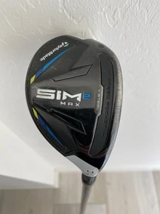 TaylorMade SIM2 MAX Rescue 4 Hybrid 22* Fujikura Ventus Blue 6R Reg Head Cover - Picture 1 of 20