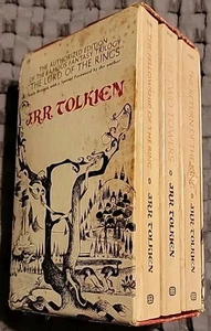 Lord of the Rings Trilogy JRR Tolkien 1965/66 Ballantine Books Box Set RARE - Bild 1 von 10