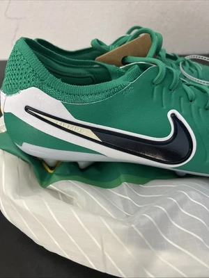 Nike Tiempo Legend 10 Elite FG Stadium Green/Dark Obsidian Size 10.5 Mens - Image 1 of 4