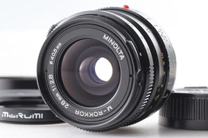 [TOP NEUWERTIG mit Haube] Minolta M-Rokkor 28mm f2.8 Objektiv für CL CLE Leica M Mount JAPAN - Bild 1 von 10