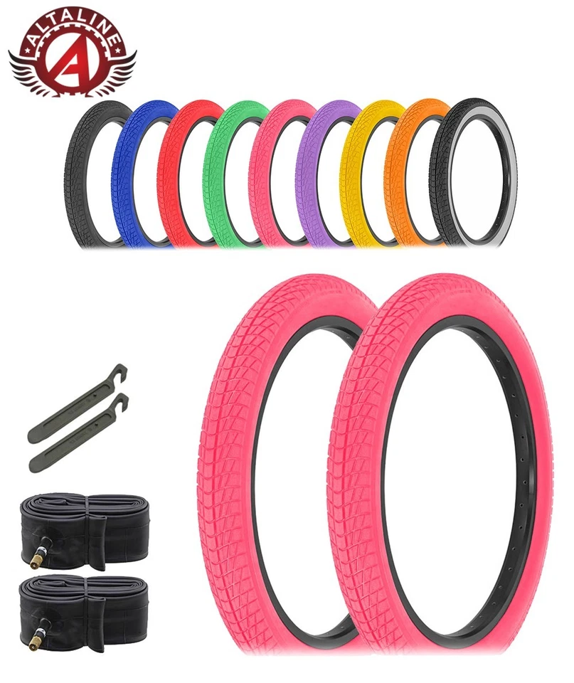 AltaLine 20x2.40 BMX/Cruiser Reifen - High-Grip Street Profil | viele Farben 6er Set - Bild 1 von 1