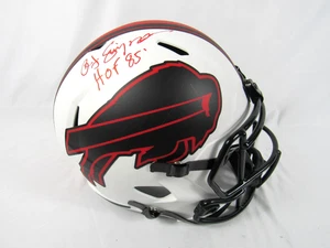 O.J. Casco réplica tamaño completo firmado automáticamente Buffalo Bills Simpson certificado por la JSA - Imagen 1 de 12