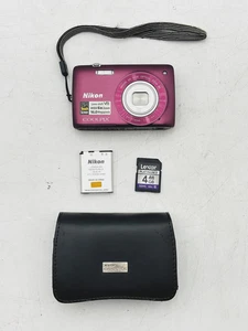 Nikon Coolpix S4300 Touch 16,0 megapixel fotocamera digitale - prugna - Foto 1 di 7