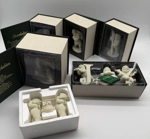 Vintage Dept 56 Snowbabies Sammlerstücke Konvolut 6 Figuren / Sets - Bild 1 von 11