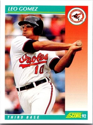 1992 Leo Gomez Score BASEBALL #240 Baltimore Orioles - Image 1 of 2