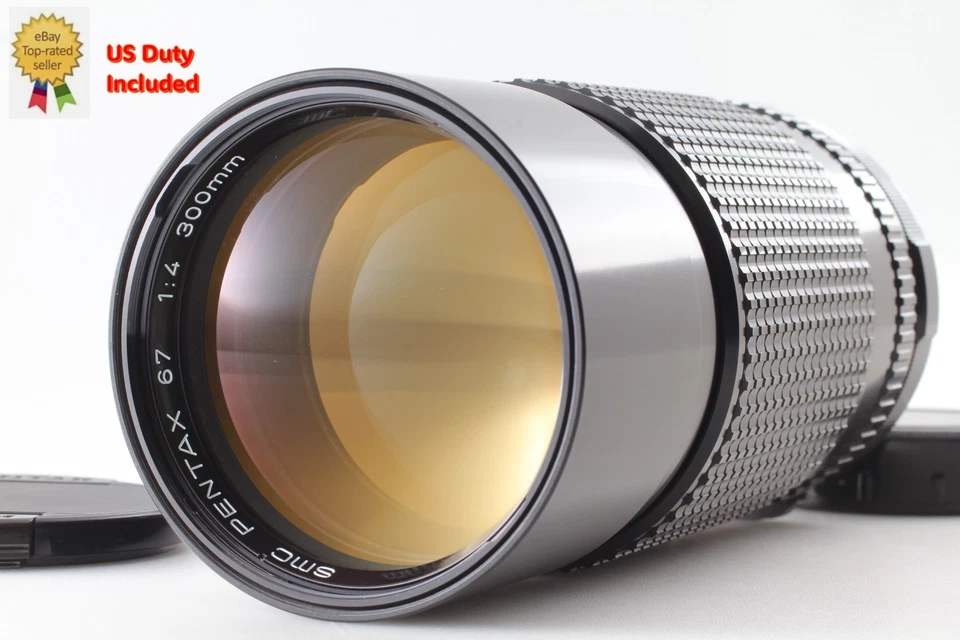 Tarde [COMO NUEVO] SMC PENTAX 67 P 300mm F/4 MF teleobjetivo para 6×7 67 ii... - Imagen 1 de 4