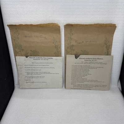 McKenna Ryan Pine Needles Quilt Patterns Deer Crossing Forrest Shadow -Read - Image 1 of 4