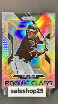 2022 Panini Prizm Oneil Cruz, Silver Prizm, Rookie Class,  #RC-2 Pirates - Image 1 of 2
