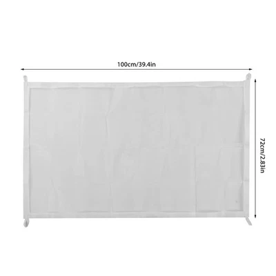 Dog Fence Indoor Isolation Gate Retractable Foldable Pet Mesh Gate Detachable - Image 1 of 4