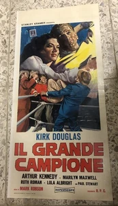 Locandina Cinema Originale Il Grande Campione Kirk Douglas - Foto 1 di 1