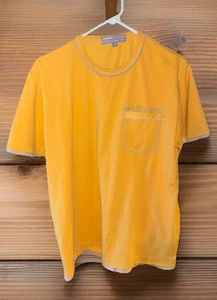 Chaqueta Camisa Samuel And Kevin Amarillo Claro Para Hombre Talla Grande Calidad Genuina - Imagen 1 de 2