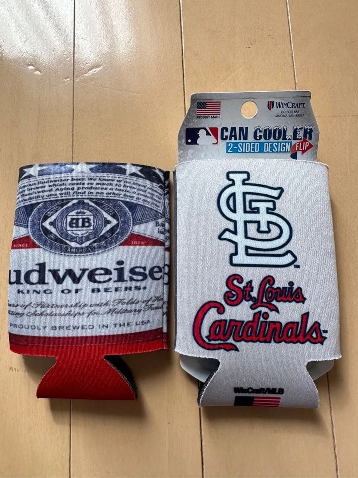Enfriador de latas Budweiser & St. Louis Cardinals Foto 1 de 2