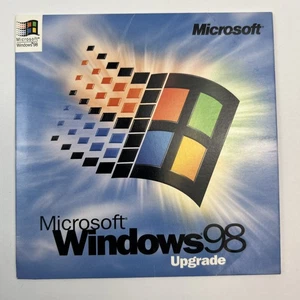 Microsoft Windows 98 Upgrade SEALED w/ Key CD Set X03-43095 Part # X03-42696 - Picture 1 of 8