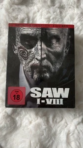 Saw 1 2 3 4 5 6 7 8 Definitive Collection Box Set Blu ray Filme Deutsch FSK 18 - Bild 1 von 2
