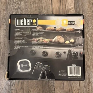 Weber iGrill 3 Bluetooth Connected Grill Thermometer 7204 SEALED but BOX DAMAGE - Picture 1 of 7
