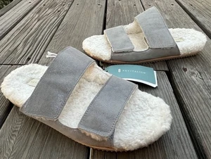 NWT! Revitalign Women's 9D Amelia Adjustable Orthotic Slide Slipper December Sky - Picture 1 of 14