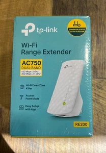 TP-LINK AC750 Dual Band Wi-Fi Extender Range RE200 - Picture 1 of 5