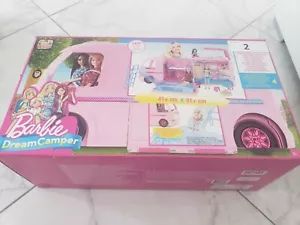 Barbie Mobilier Camping-Car Transformable incluant Deux hamacs, Accessoires - Bild 1 von 4