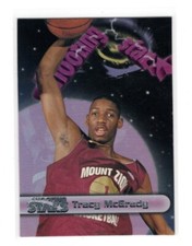 1997 Wheels Rookie Thunder Shooting Stars #SS2 Tracy McGrady Insert