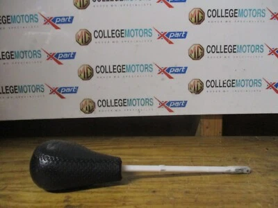 MGZT 01-05 GENUINE PERFORATED BLACK LEATHER AUTOMATIC AUTO GEAR SHIFT KNOB - Image 1 of 3