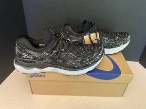Nuovo! Scarpe da corsa uomo Asics Gel-Nimbus 24 MK nero/nero. Taglia 10. Fantastico! - Foto 1 di 9