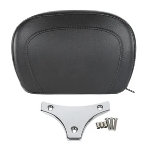 Passenger Sissybar Backrest Pad For Harley Touring Electra Glide 1997-2022 - Picture 1 of 7