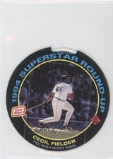1994 Oscar Mayer Superstar Round-Up Pop-Up Discs Food Issue Cecil Fielder #4